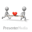 Doctors Carrying Heart Stretcher - PowerPoint Animation
