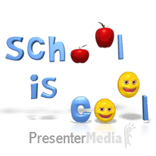Cool Powerpoint Animations on School Is Cool Powerpoint Animation
