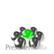 Stand Out Group Green - PowerPoint Animation