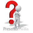Question Mark Serious Thinker - PowerPoint Animation