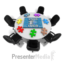 Missing Last Custom Piece - Non Looping Presentation clipart