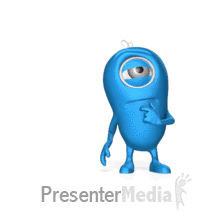 Character Reveal Sign Presentation clipart
