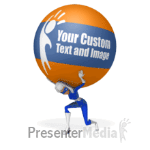 Supergal Sphere Custom Presentation clipart