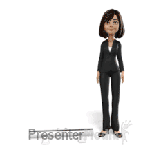 Talia Open Roller Banner - Non Looping Presentation clipart