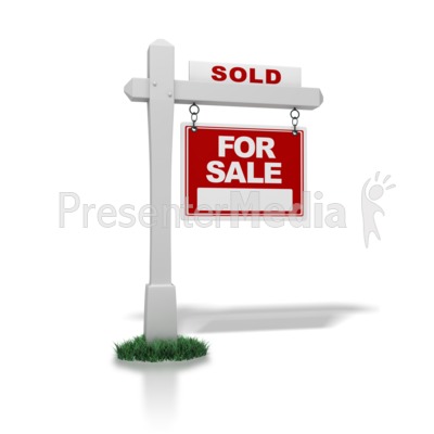 real estate sign. Real Estate Sign Sold