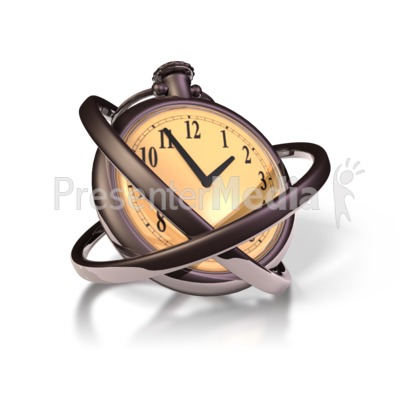 Old Pocket Watch Presentation clipart