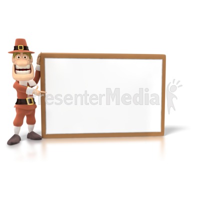 Pilgrim Sign Big Presentation clipart