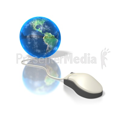 Global Mouse Presentation clipart