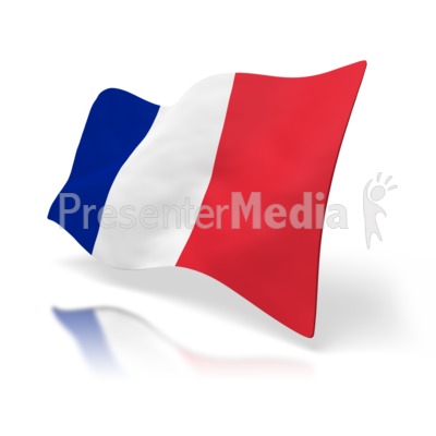 flag of france. France Flag Perspective