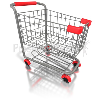 Shopping Cart Template on Empty Shopping Cart   Holiday Seasonal Events   Great Clipart For