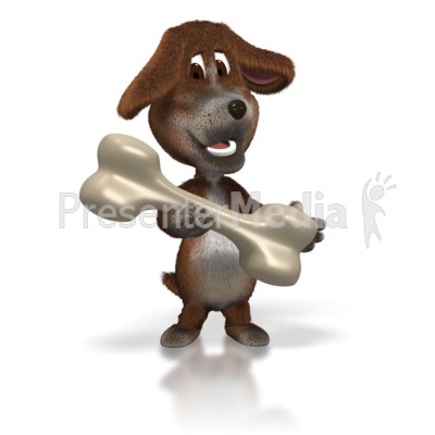 dog bone clipart. Keywords: dog bone pet