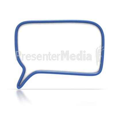 Answer Bubble Presentation clipart