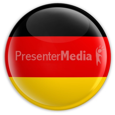 Badge of the German Flag Presentation clipart