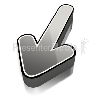 Grey Short Shiny Arrow Outline Presentation clipart