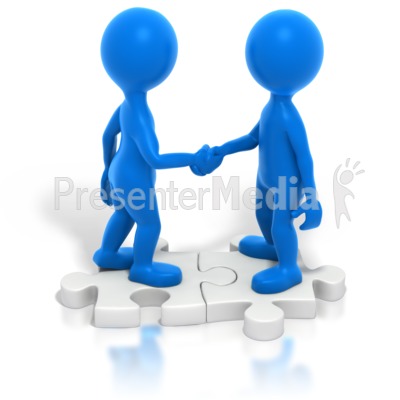 shaking hands clipart. figures shaking hands