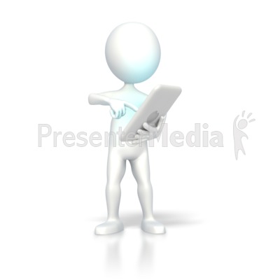 Clip Art Tablets. This clip art image shows a