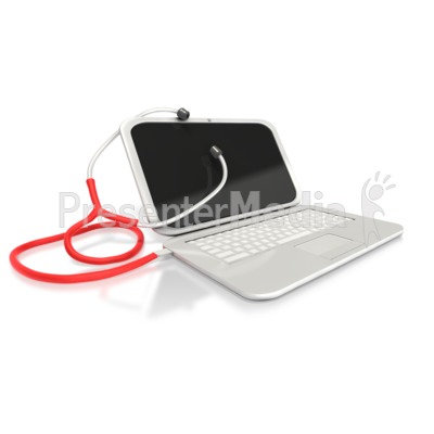 USB Stethoscope Presentation clipart