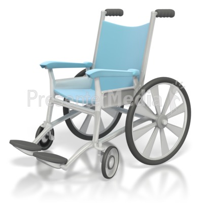 Medical Wheelchair Presentation clipart