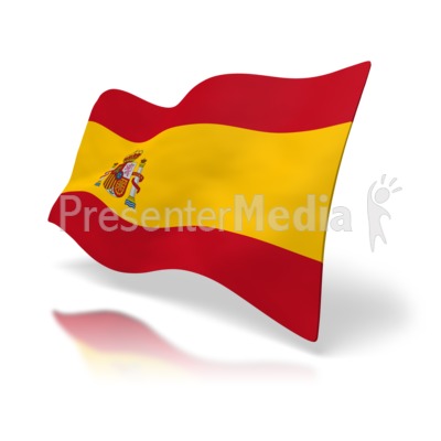 Flag Of Spain Presentation clipart