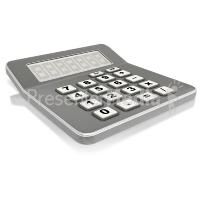 Financial Calculator Presentation clipart