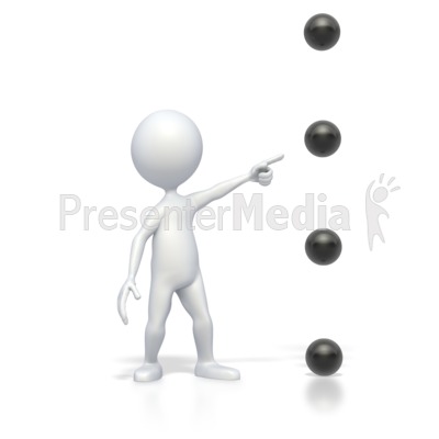 Bullet Point Point Medium High Presentation clipart