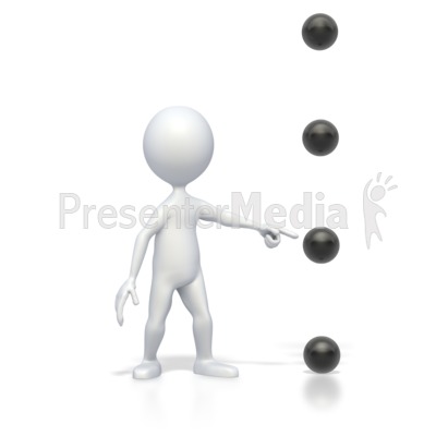 Bullet Point Point Medium Low Presentation clipart