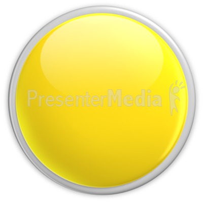 Badge Blank Button Yellow Presentation clipart
