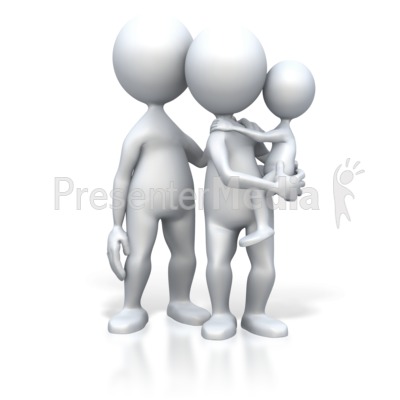 family holding hands clip art