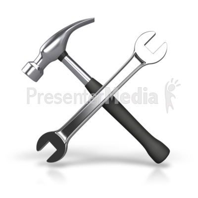 wrench clip art. Hammer PowerPoint Clip Art