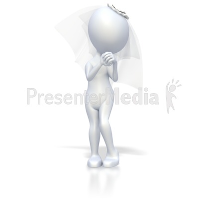 Wedding Bride Presentation clipart