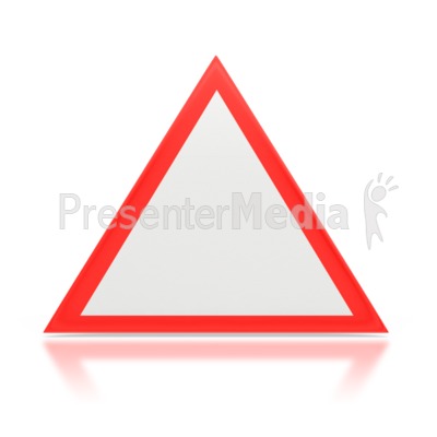 Hazard Sign Presentation clipart