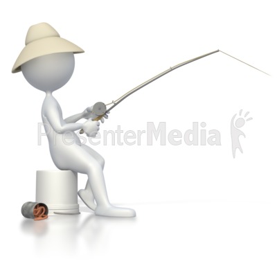 Clipart Fishing Pole. a fishing rod in hand.