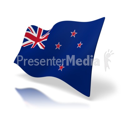 Flag Of New Zealand Presentation clipart