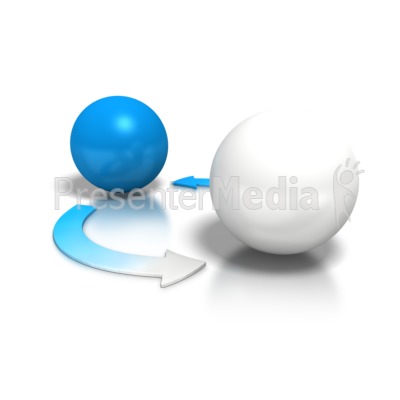 Transform Colored Sphere Presentation clipart