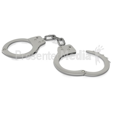 Handcuffs Presentation clipart