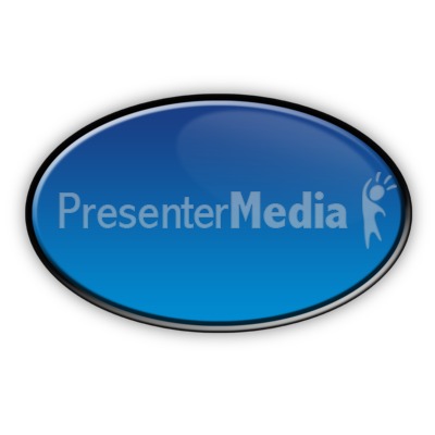 Oval Flow Chart Symbol Presentation clipart