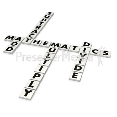 Mathematics Puzzle Presentation clipart