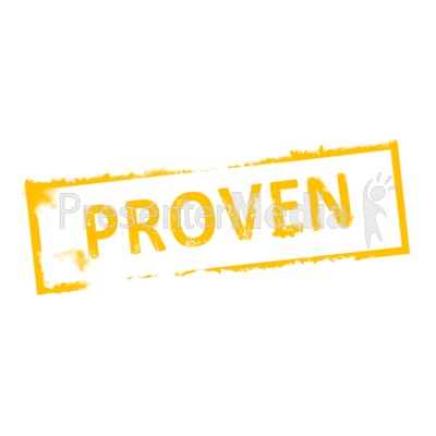 Proven Rubber Stamp Presentation clipart