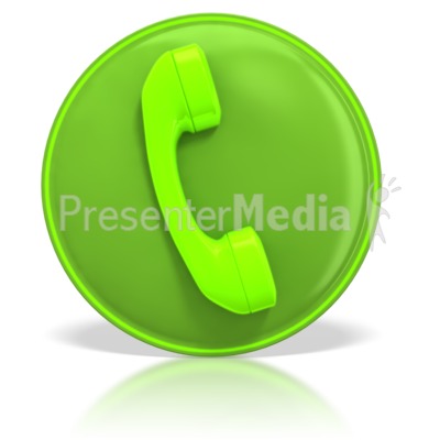 Phone Contact Symbol Presentation clipart