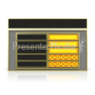 Game Board Sign Presentation clipart
