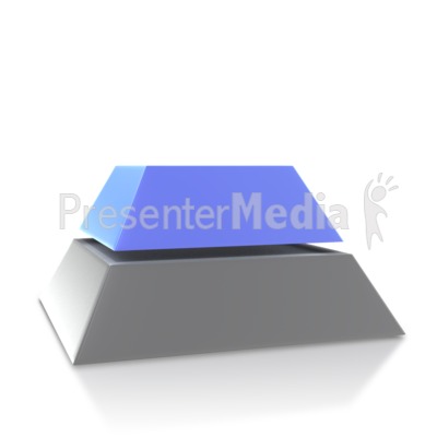 Four Point Pyramid Second Level Presentation clipart