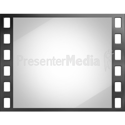 Shiny Film Slide Presentation clipart