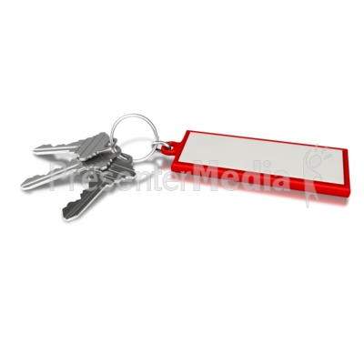 Three Keys With Tag Presentation clipart