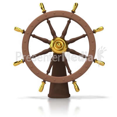 ship helm wheel