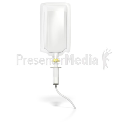 Medical infusion drip Presentation clipart