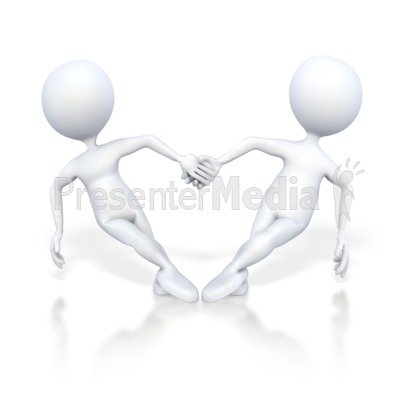 clip art heart shape. In this clip art image a male