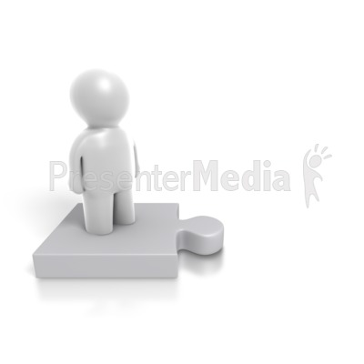 People Puzzle 2a clip art people standing. People Puzzle 2a