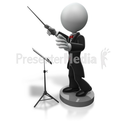 Conductor With Baton