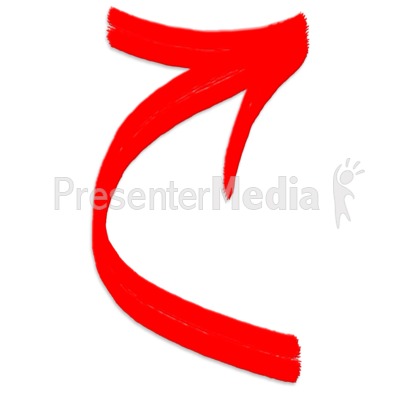 Curved Arrow Presentation clipart