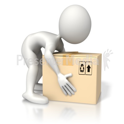 Wrong Way To Lift Presentation clipart